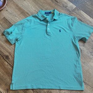 Polo Ralph Lauren Mens Striped Polo Medium